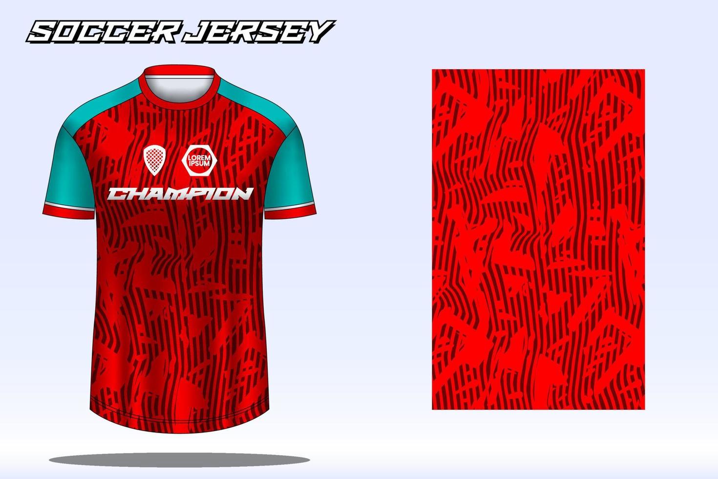 voetbal Jersey sport t-shirt ontwerp mockup voor Amerikaans voetbal club vector