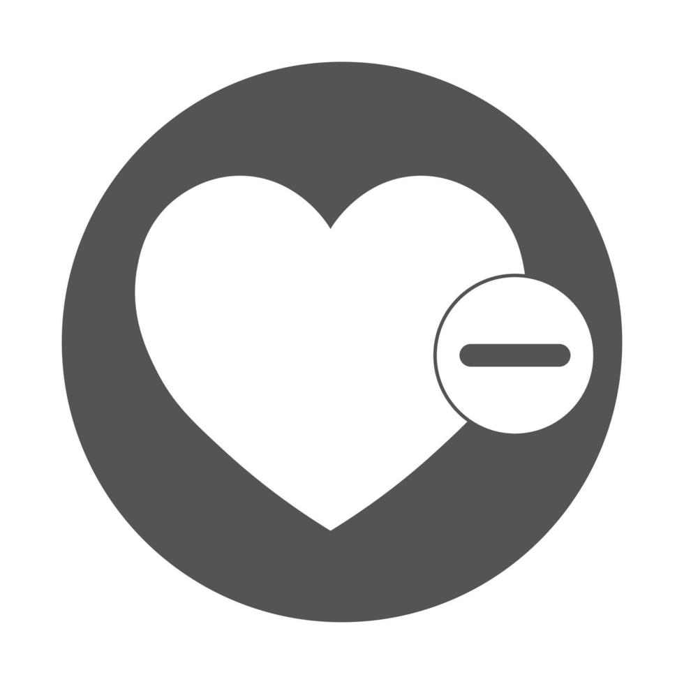 eenvoudige illustratie van hart pictogram voor st. Valentijnsdag vector