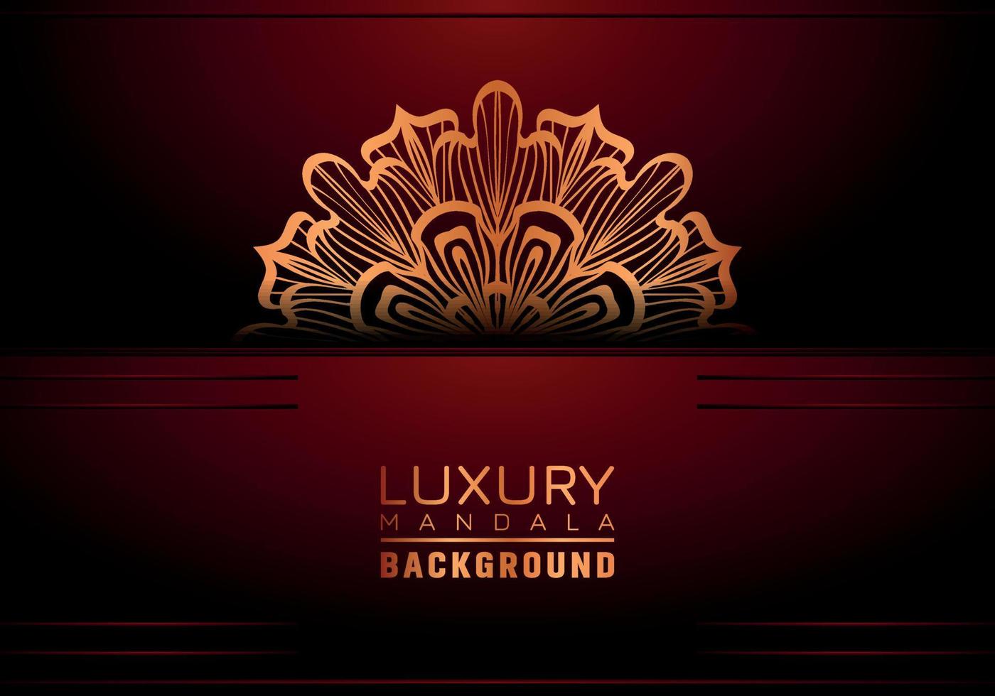 luxe mandala achtergrond sier, arabesk stijl met gouden arabesk patroon stijl. decoratief mandala ornament voor afdrukken, brochure, banier, omslag, poster, uitnodiging kaart vector