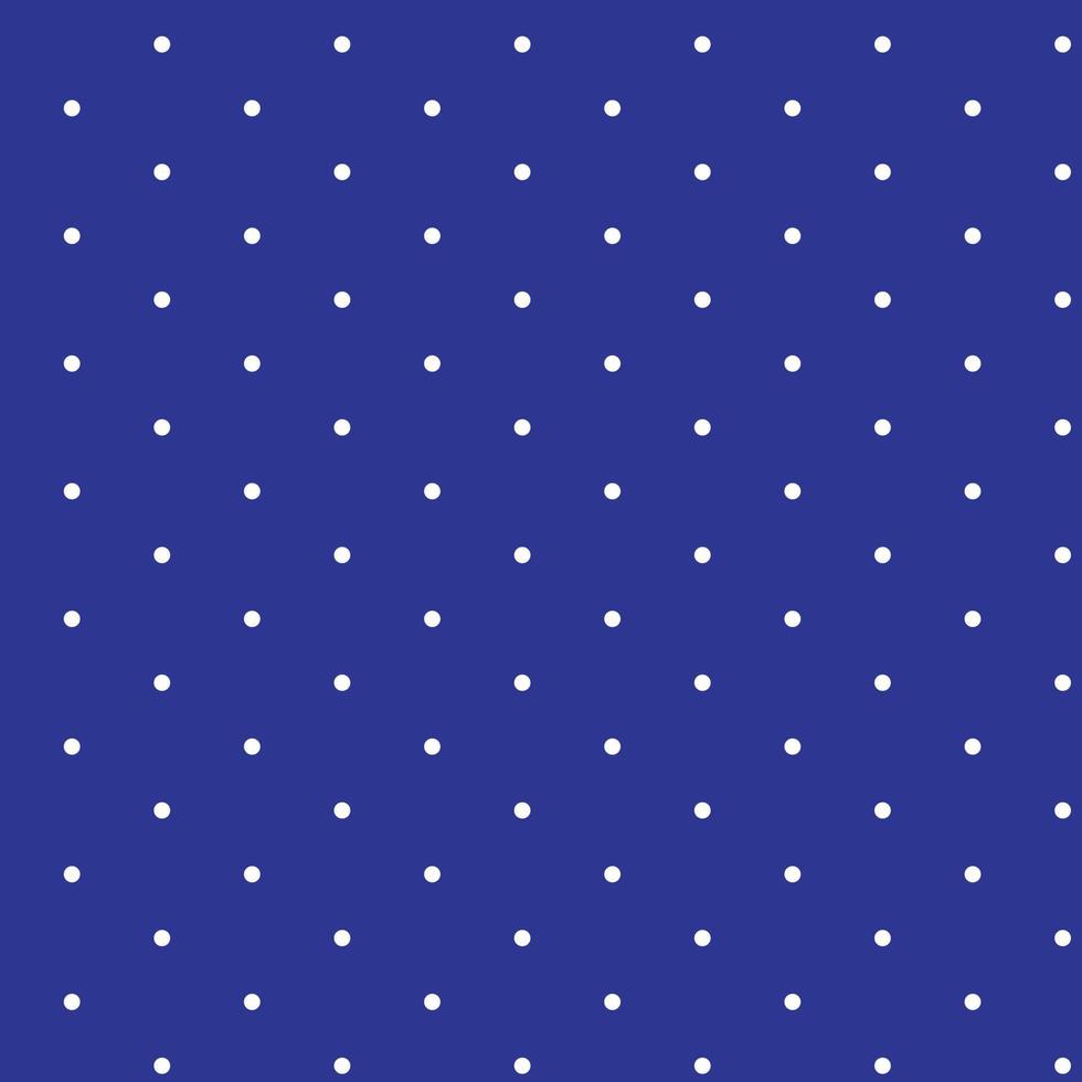 abstract wit polka dots Aan blauw achtergrond patroon ontwerp. vector