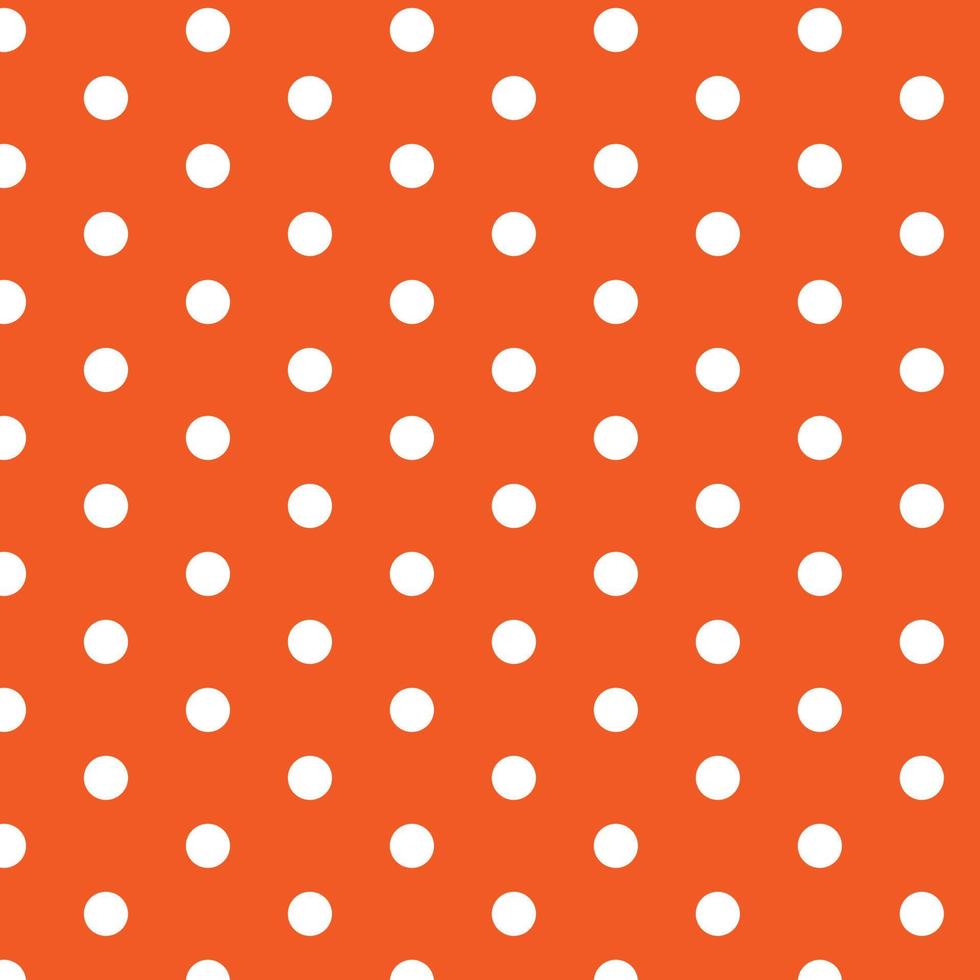 abstract wit polka dots Aan bruin achtergrond patroon ontwerp. vector