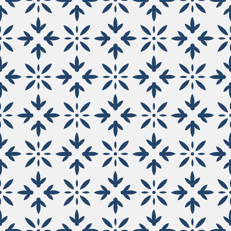 Nederlands indigo patroon vector