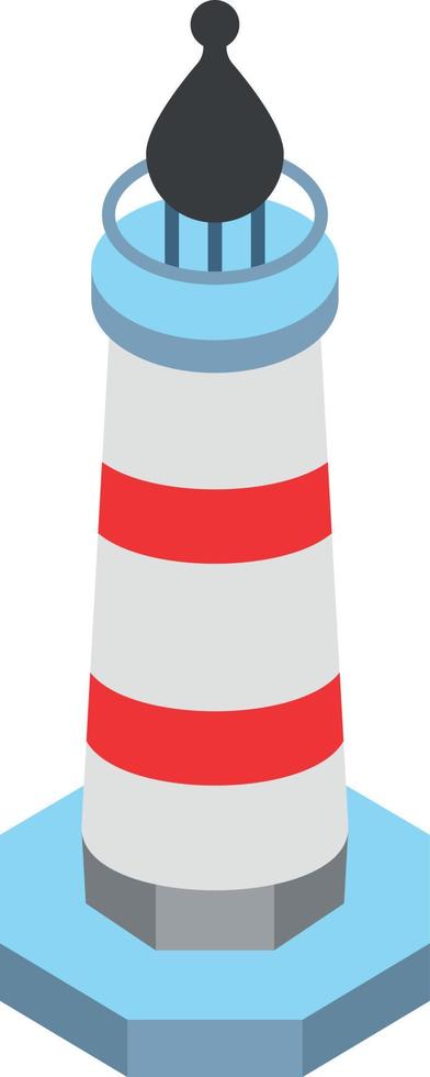 vuurtoren vectorillustratie op een background.premium kwaliteit symbolen.vector iconen voor concept en grafisch ontwerp. vector