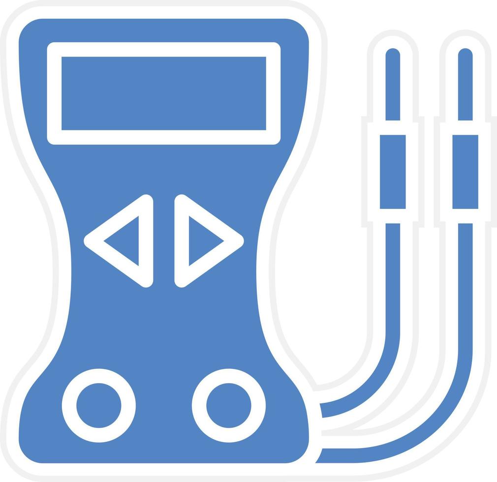 voltmeter vector icoon ontwerp