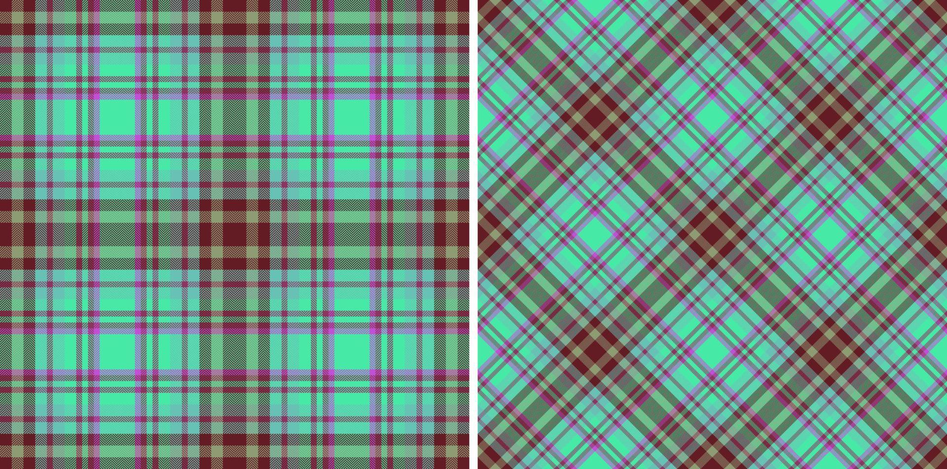 achtergrond controleren naadloos. vector structuur kleding stof. plaid textiel patroon tartan.