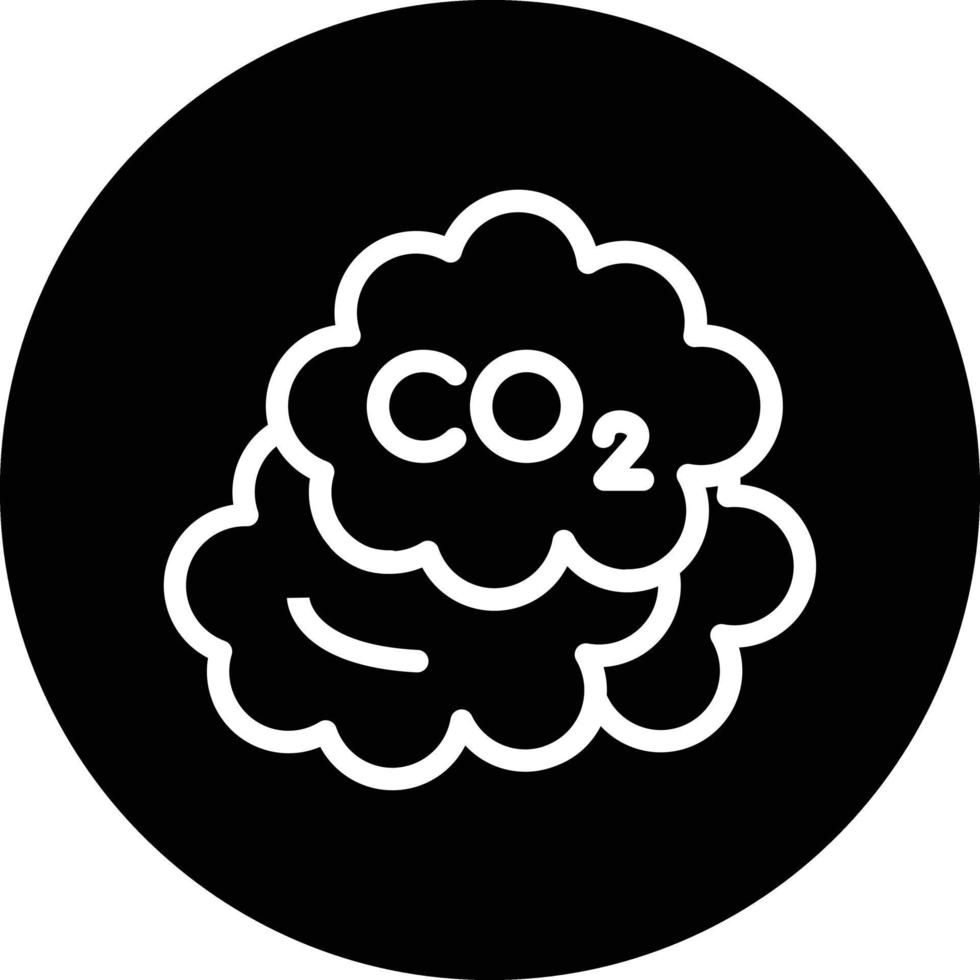 co2 vector icoon ontwerp