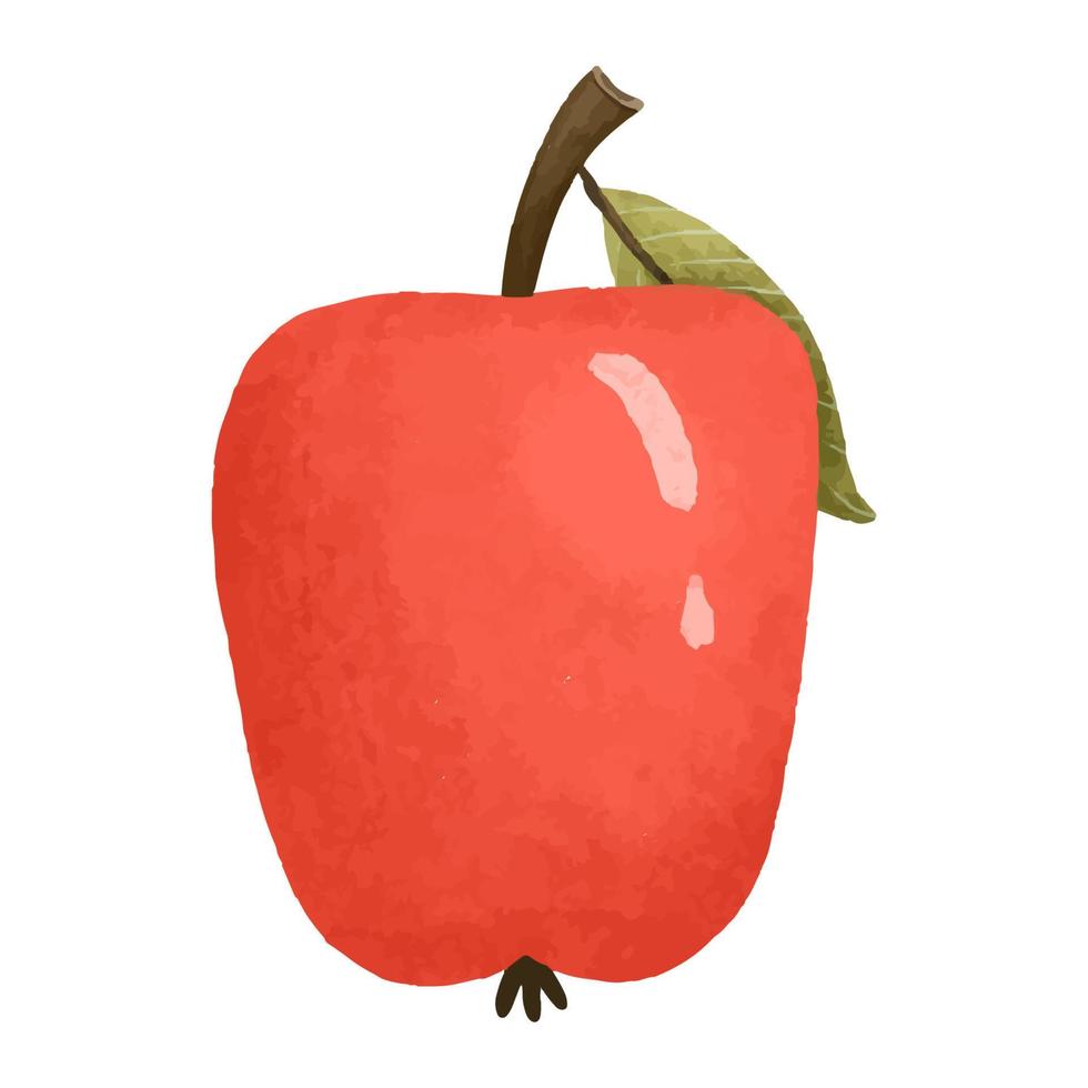 reeks van appels, gezond veganistisch illustratie met fruit vector