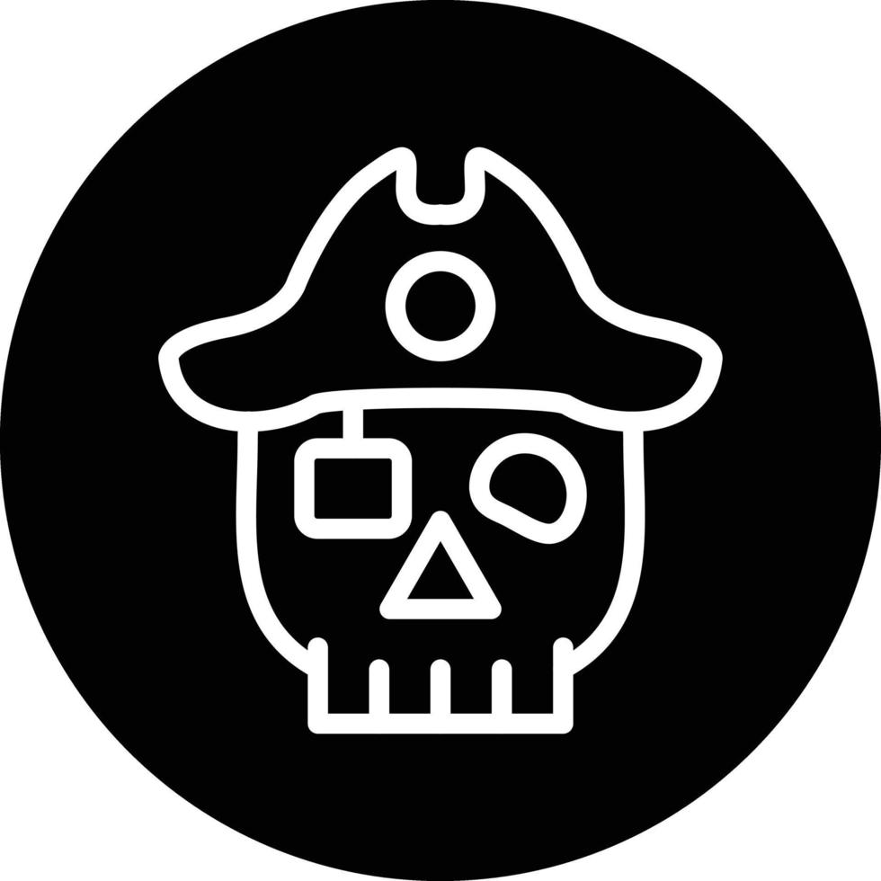 piraat vector icoon ontwerp