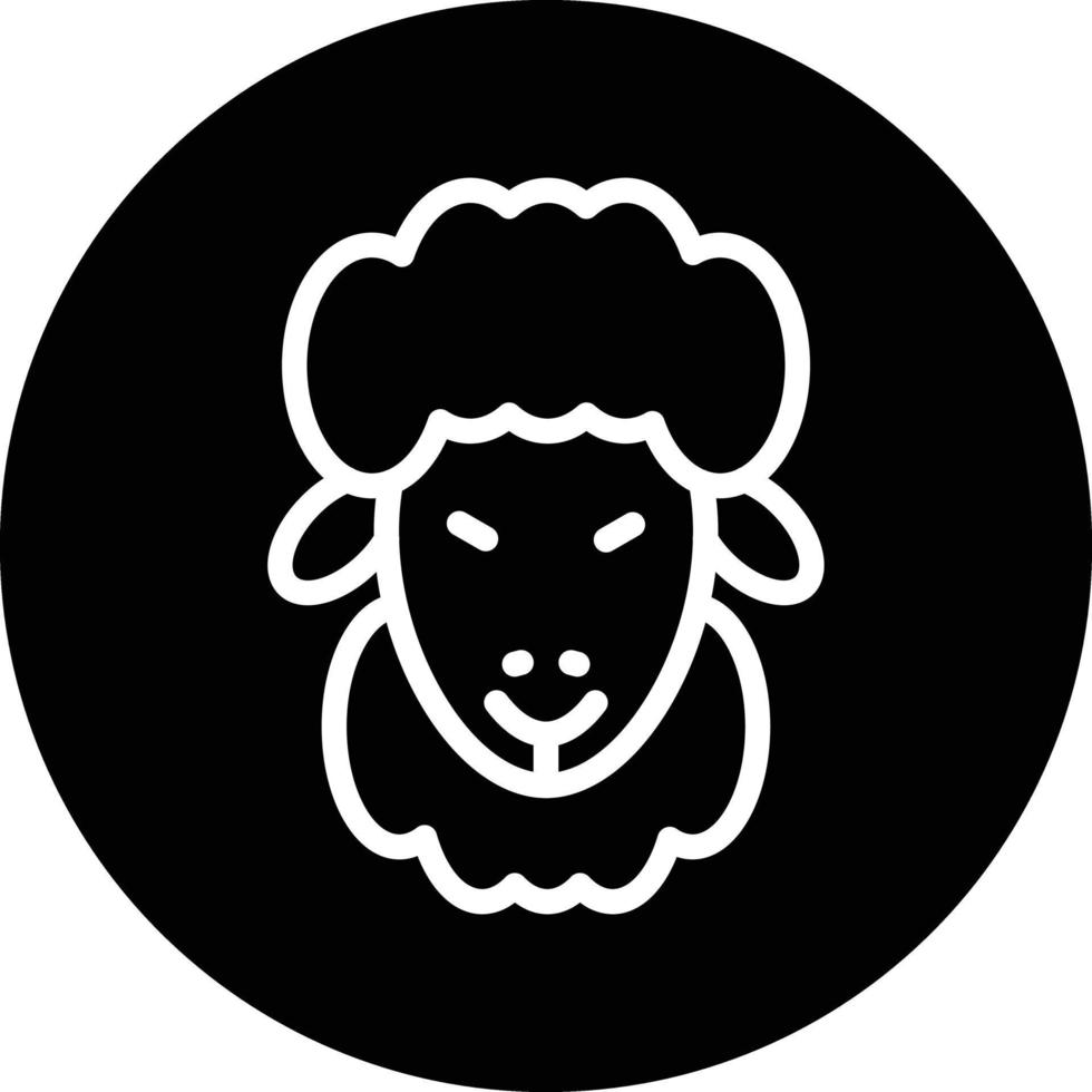 schapen vector icoon ontwerp