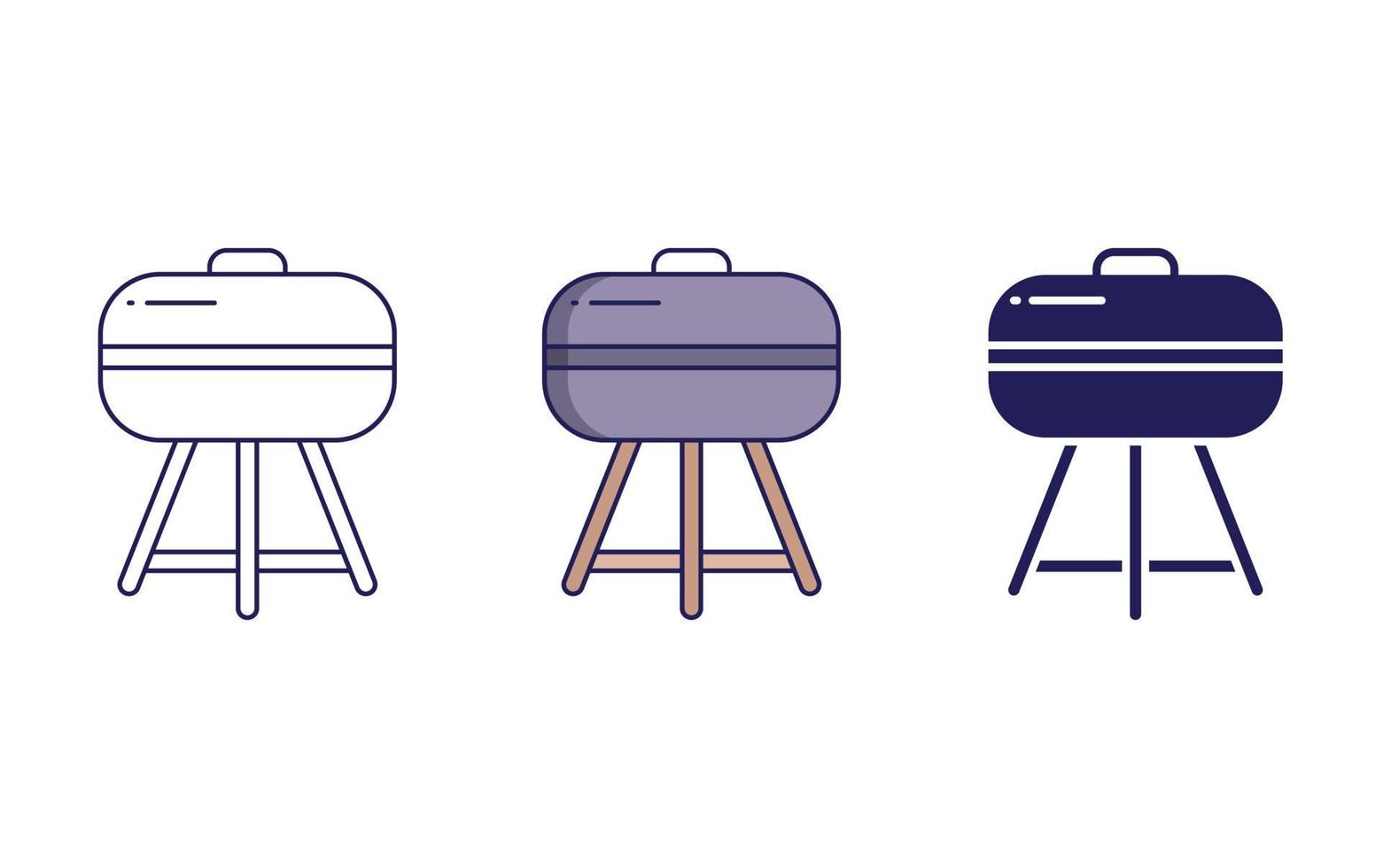 bbq vector icoon