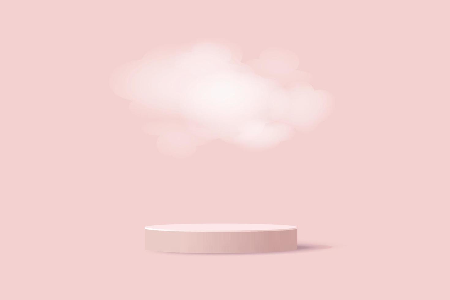 podium minimaal wolk vector