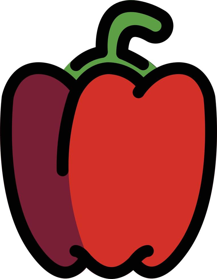 klok peper illustratie vector