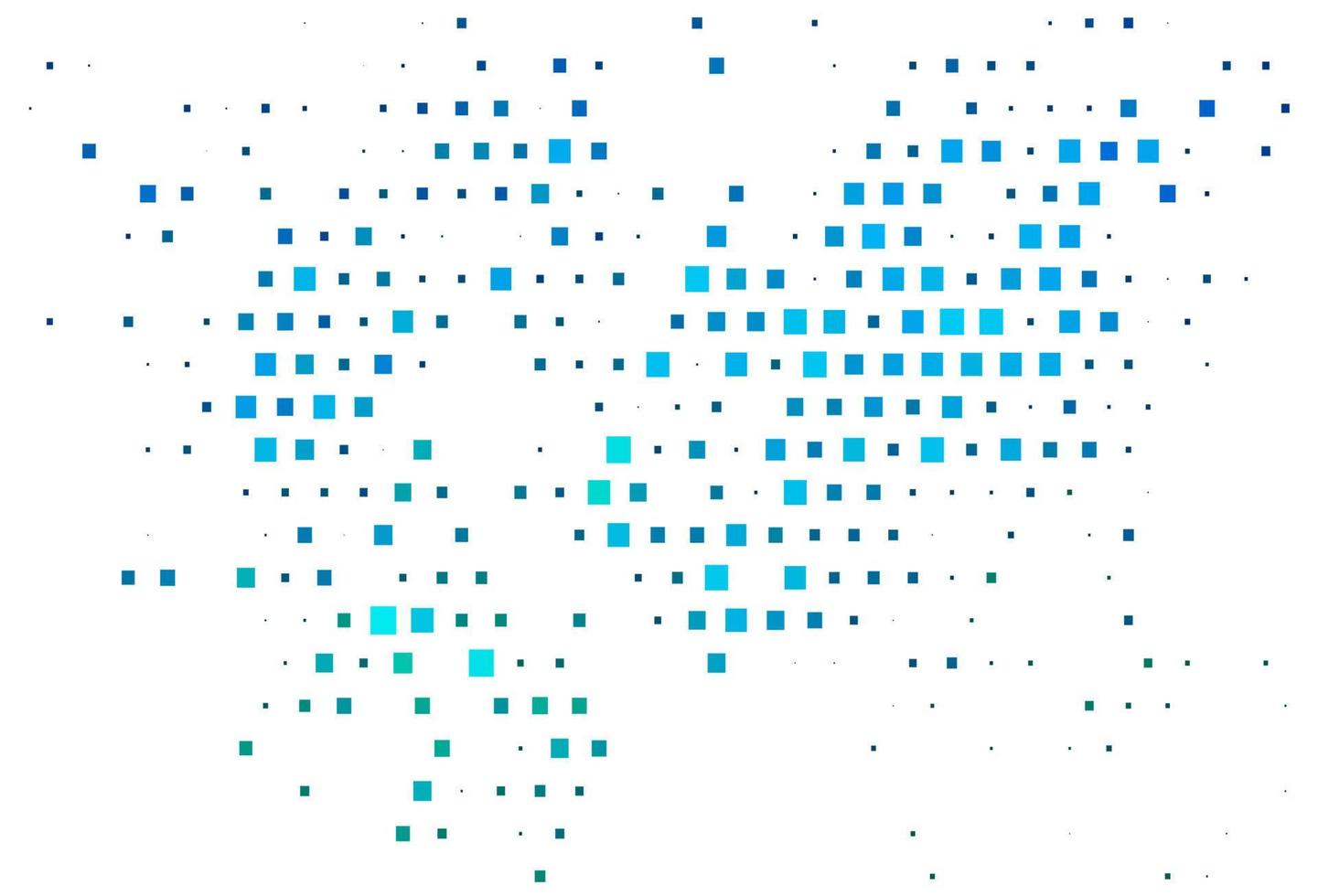 lichtblauwe, groene vectortextuur in rechthoekige stijl. vector
