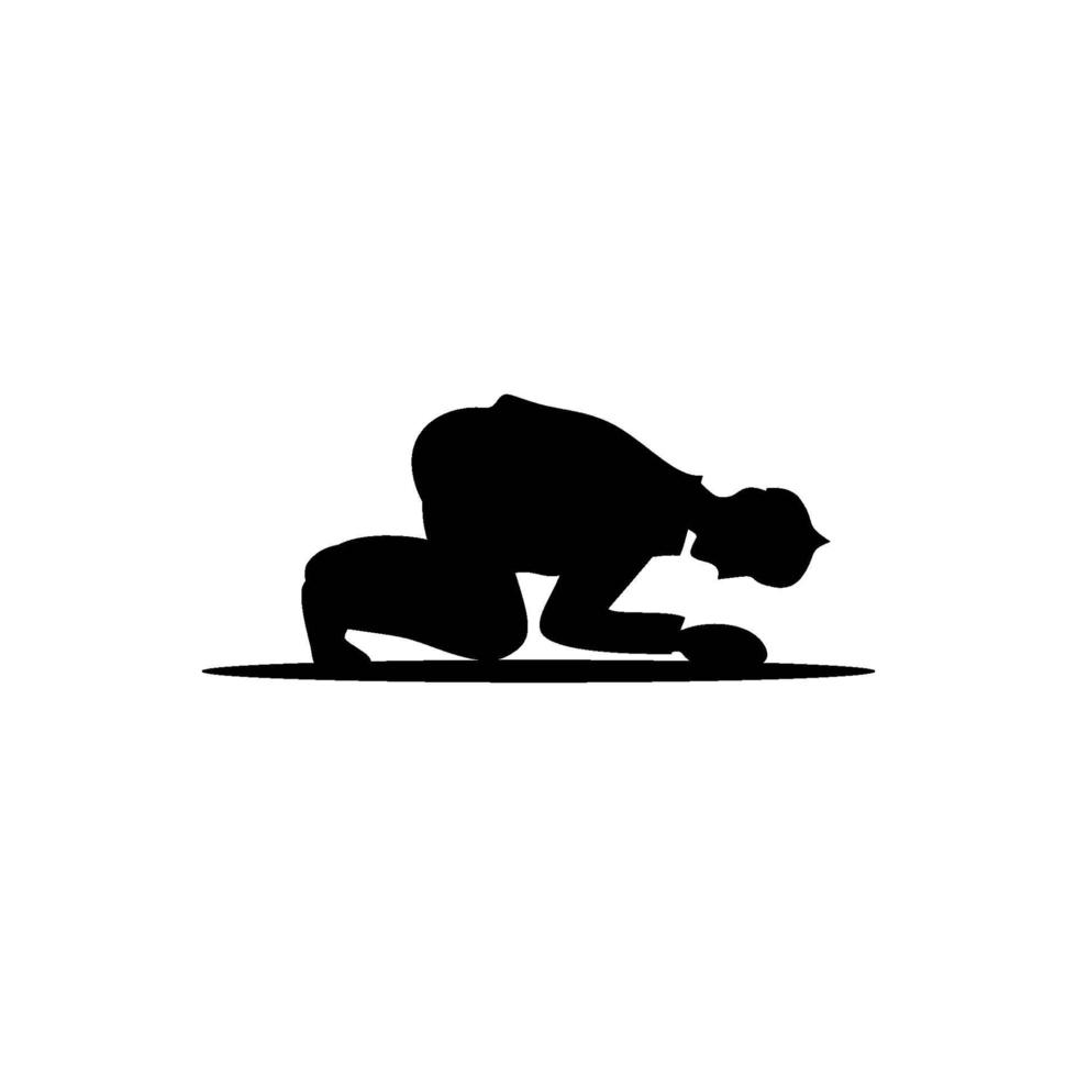 gebed islamitische sjabloon ontwerp afbeelding vector