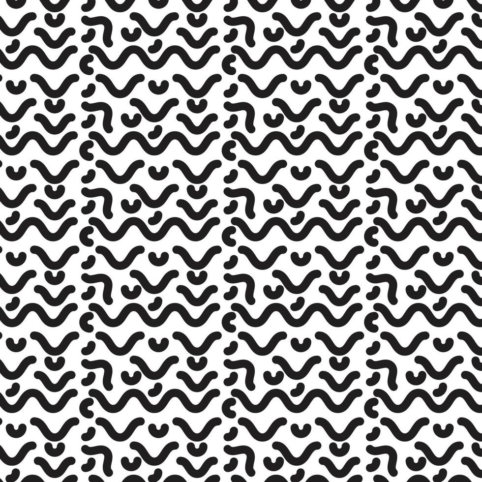 zwart en wit kleur abstract patroon ontwerp vorm achtergrond beeld 02 vector