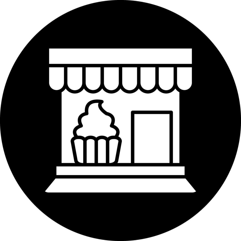 bakkerij winkel vector icoon ontwerp