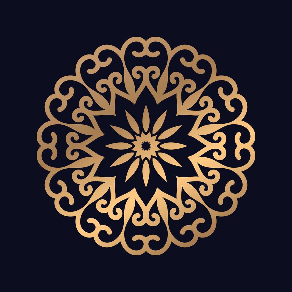 premie mandala ontwerp bloemen mandala mandala kunst ontwerp gemakkelijk achtergrond vector