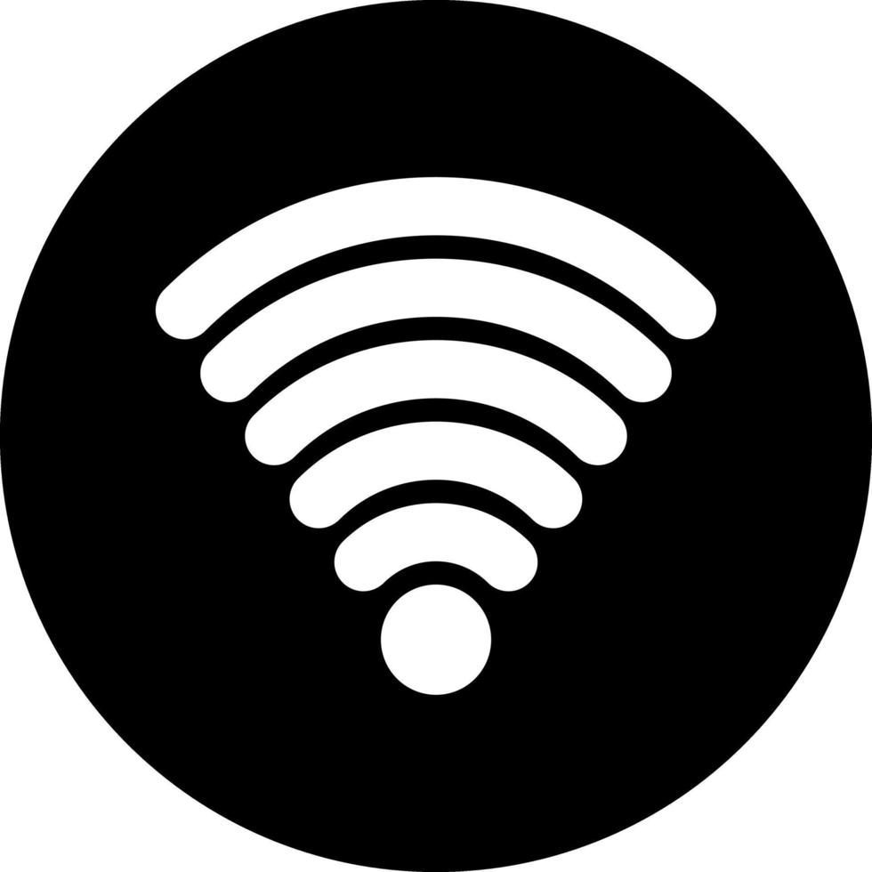 Wifi vector icoon ontwerp