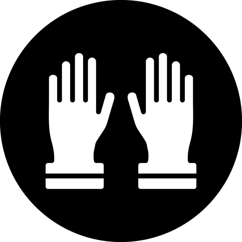 werken handschoenen vector icoon ontwerp
