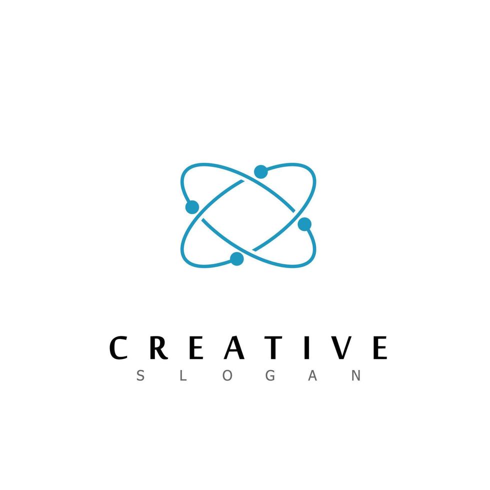 creatieve en abstracte melkweg voor zonnestelsel en universum logo ontwerp vector bewerkbaar