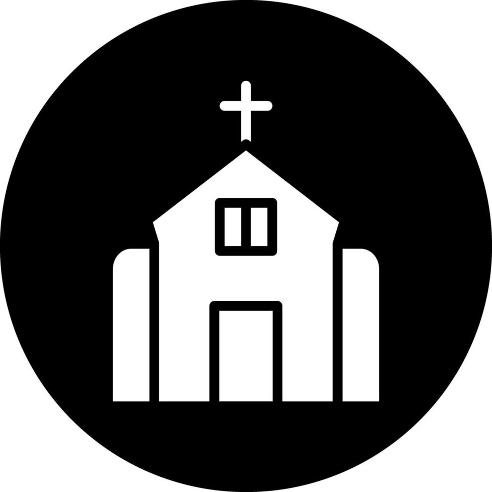 kerk vector icoon ontwerp