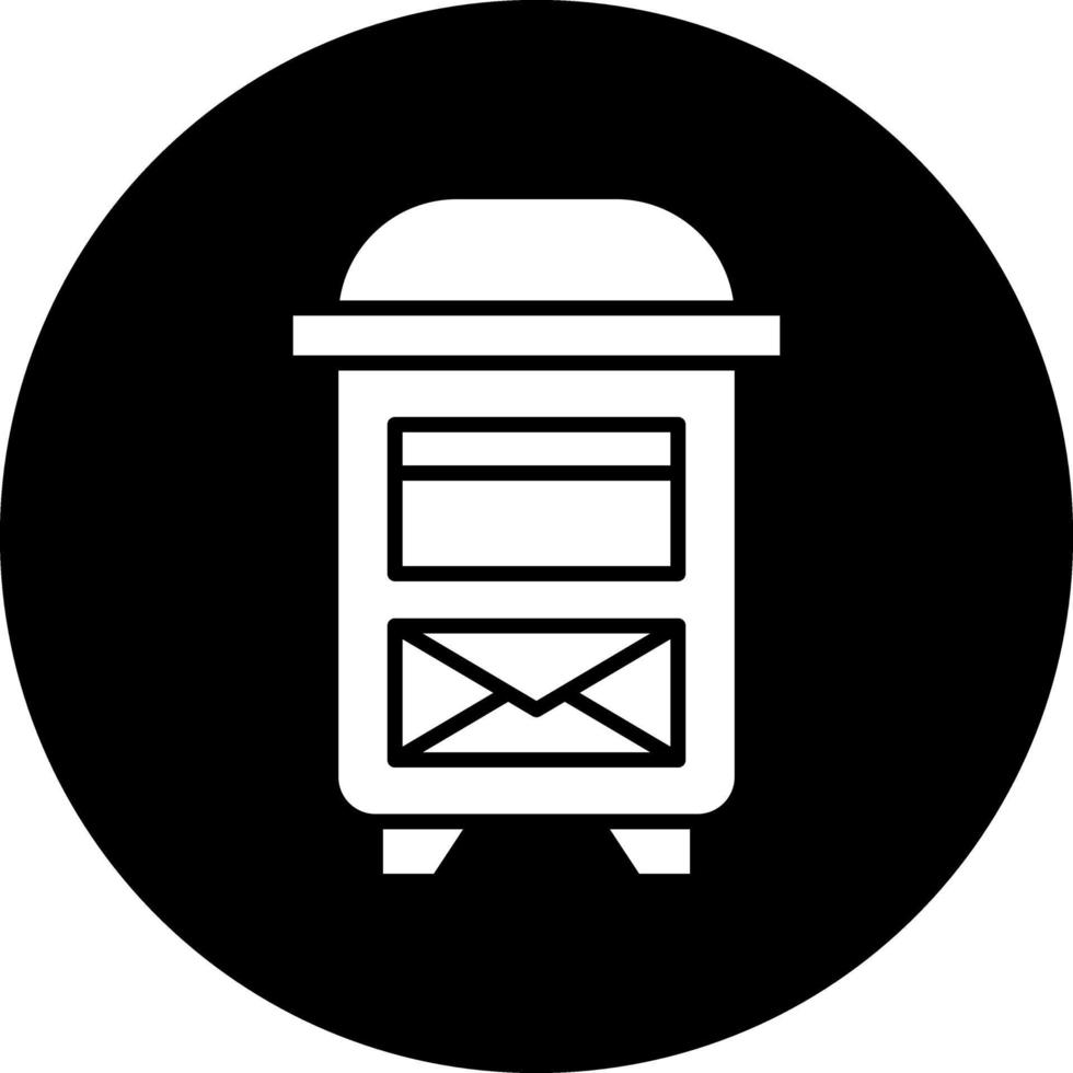 postbus vector icoon ontwerp