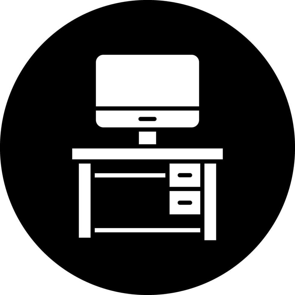 computer tafel vector icoon ontwerp