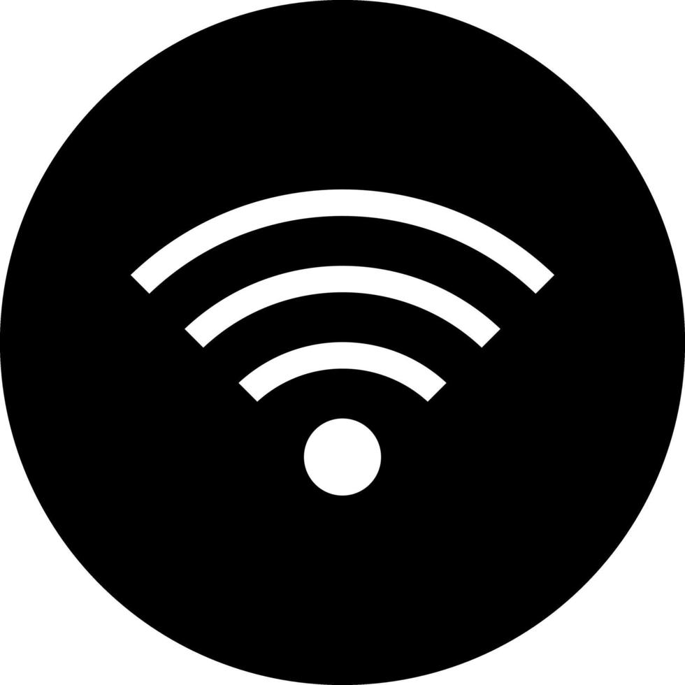 Wifi vector icoon ontwerp