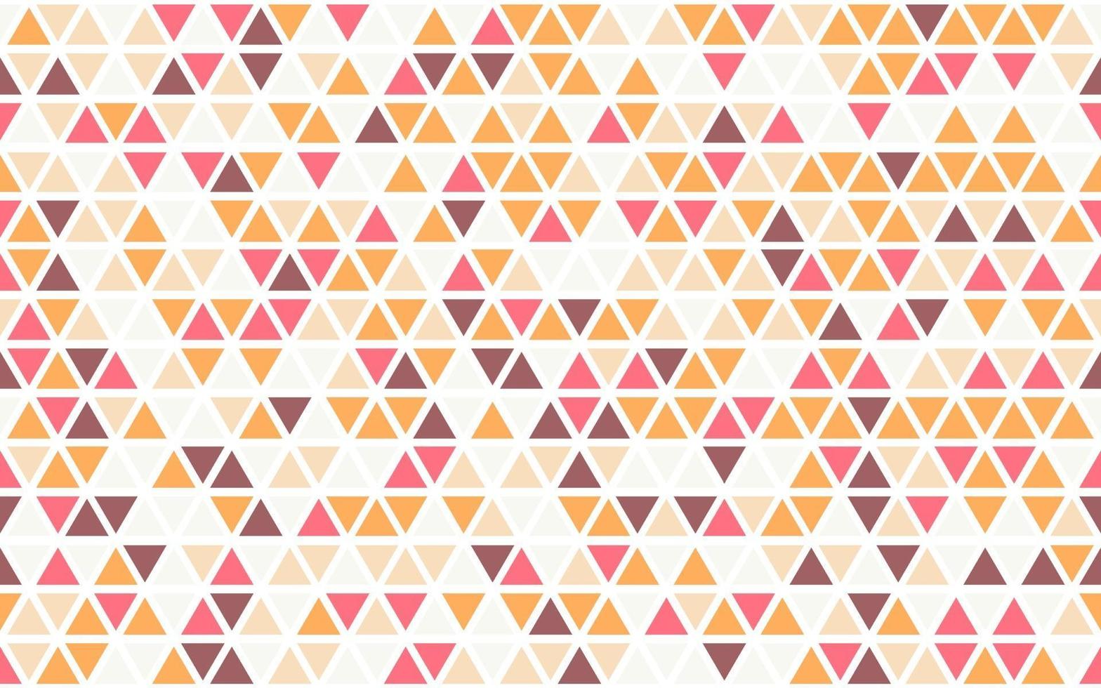 driehoek vorm naadloze patroon ontwerp vector