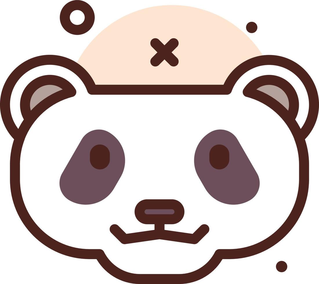 panda Japan illustratie vector