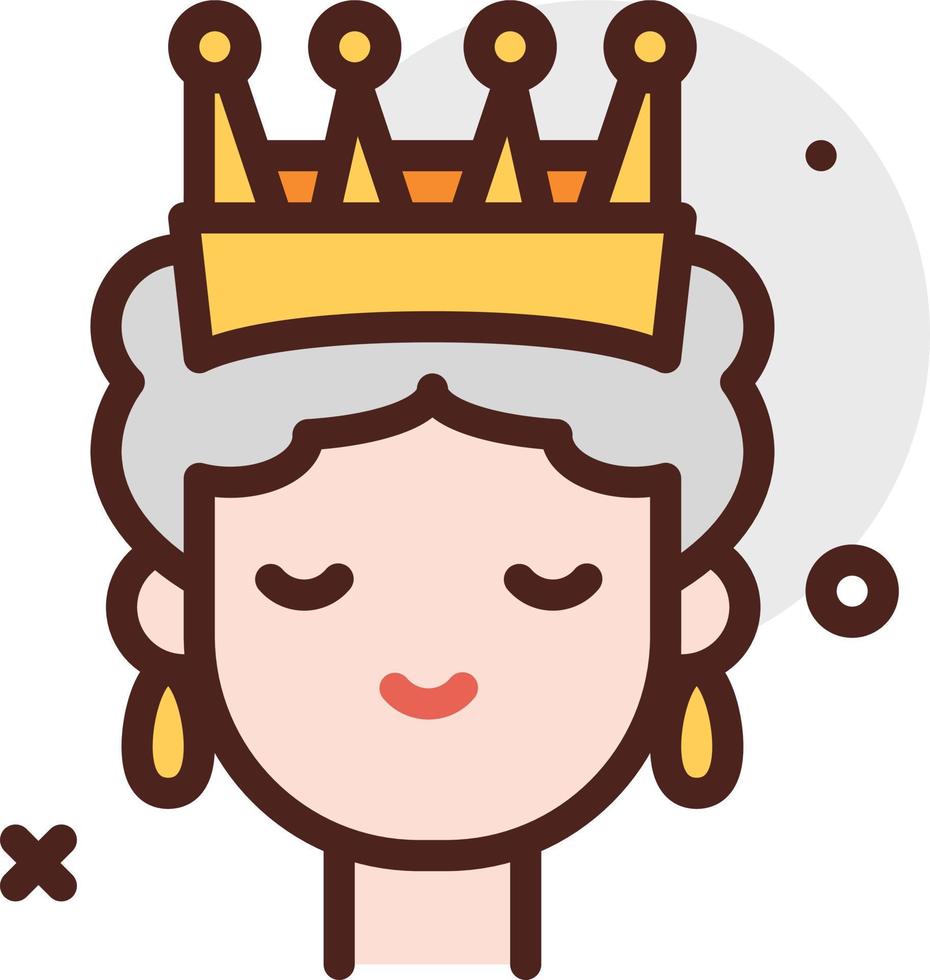 koningin illustratie vector