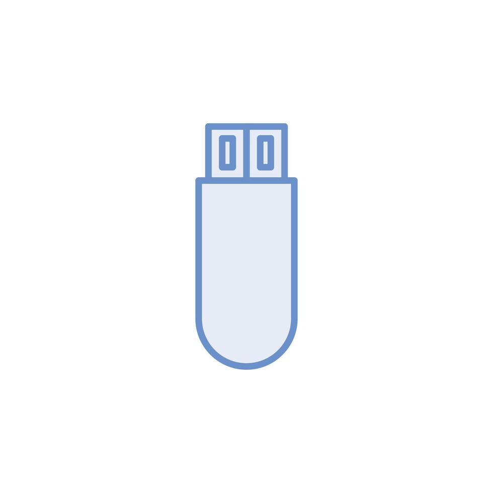 USB icoon vector voor website, ui essentieel, symbool, presentatie