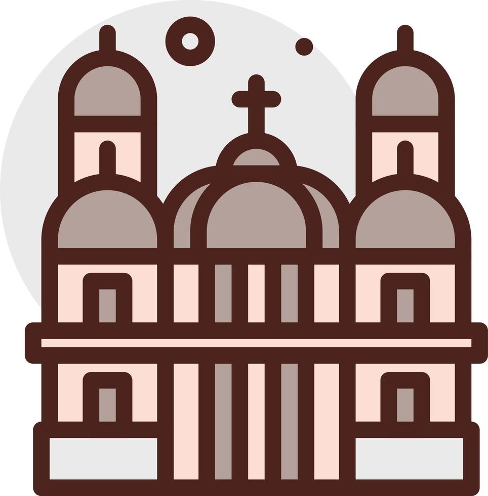 kerk illustratie vector