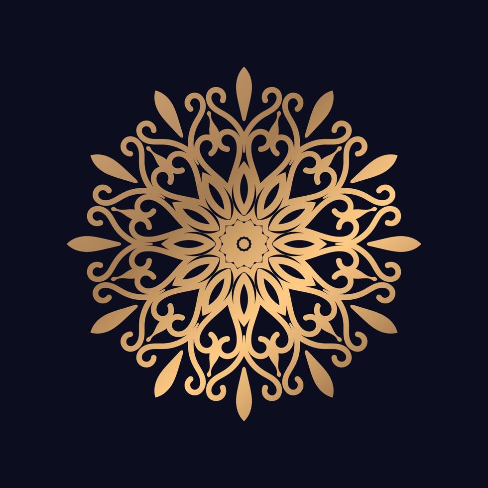 abstract bloem patroon mandala ontwerp achtergrond vector