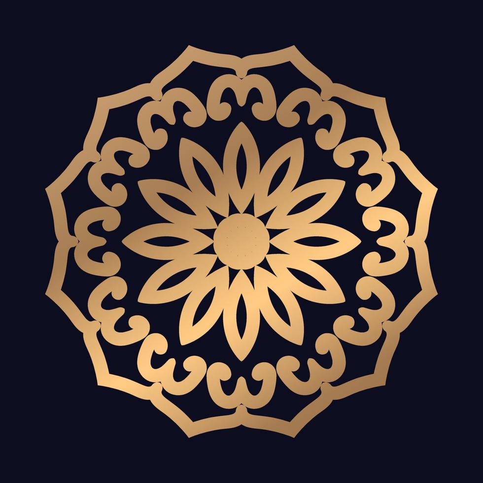 kleurrijk bloem patroon mandala ontwerp achtergrond vector. vector