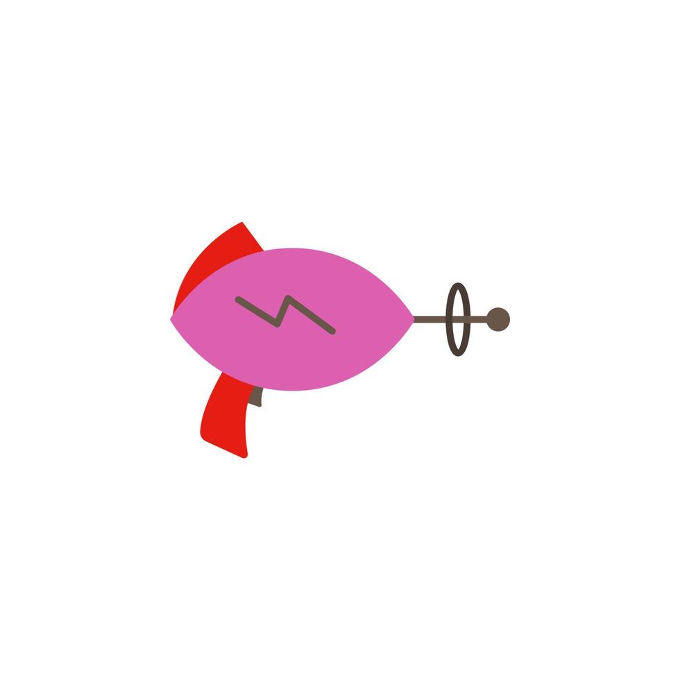 blaster gekleurde vector icoon illustratie