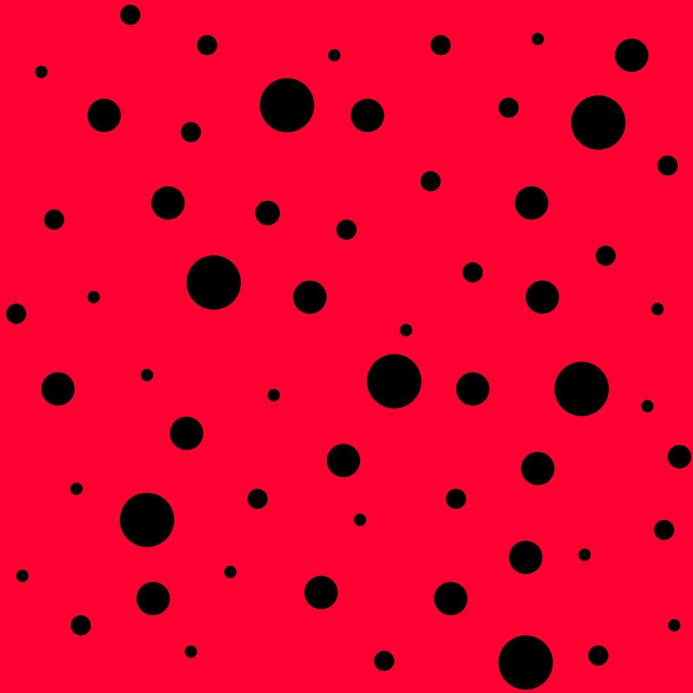 rood achtergrond met zwart druppels vector