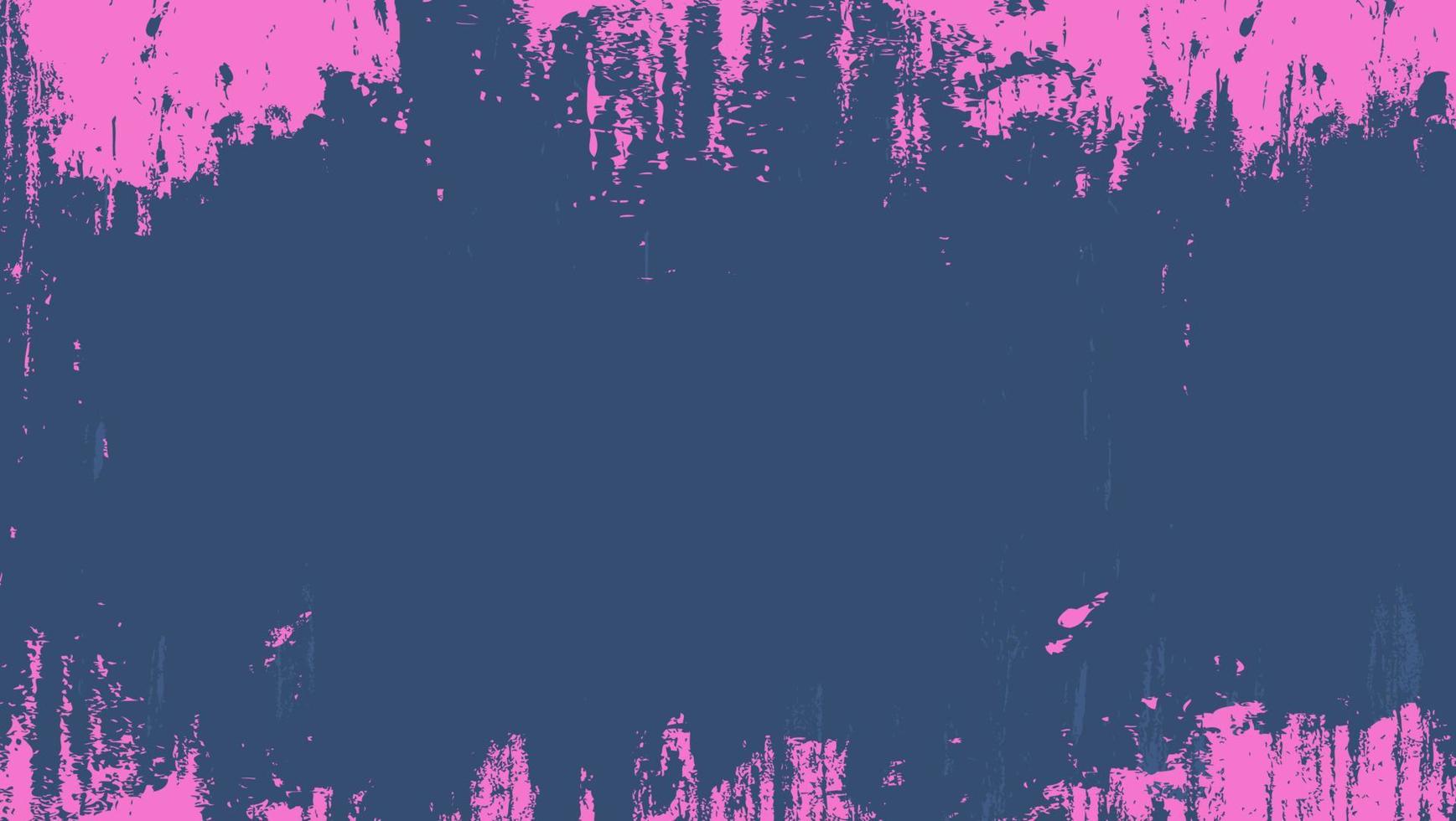 abstract roze kader grunge ontwerp in zwart achtergrond vector