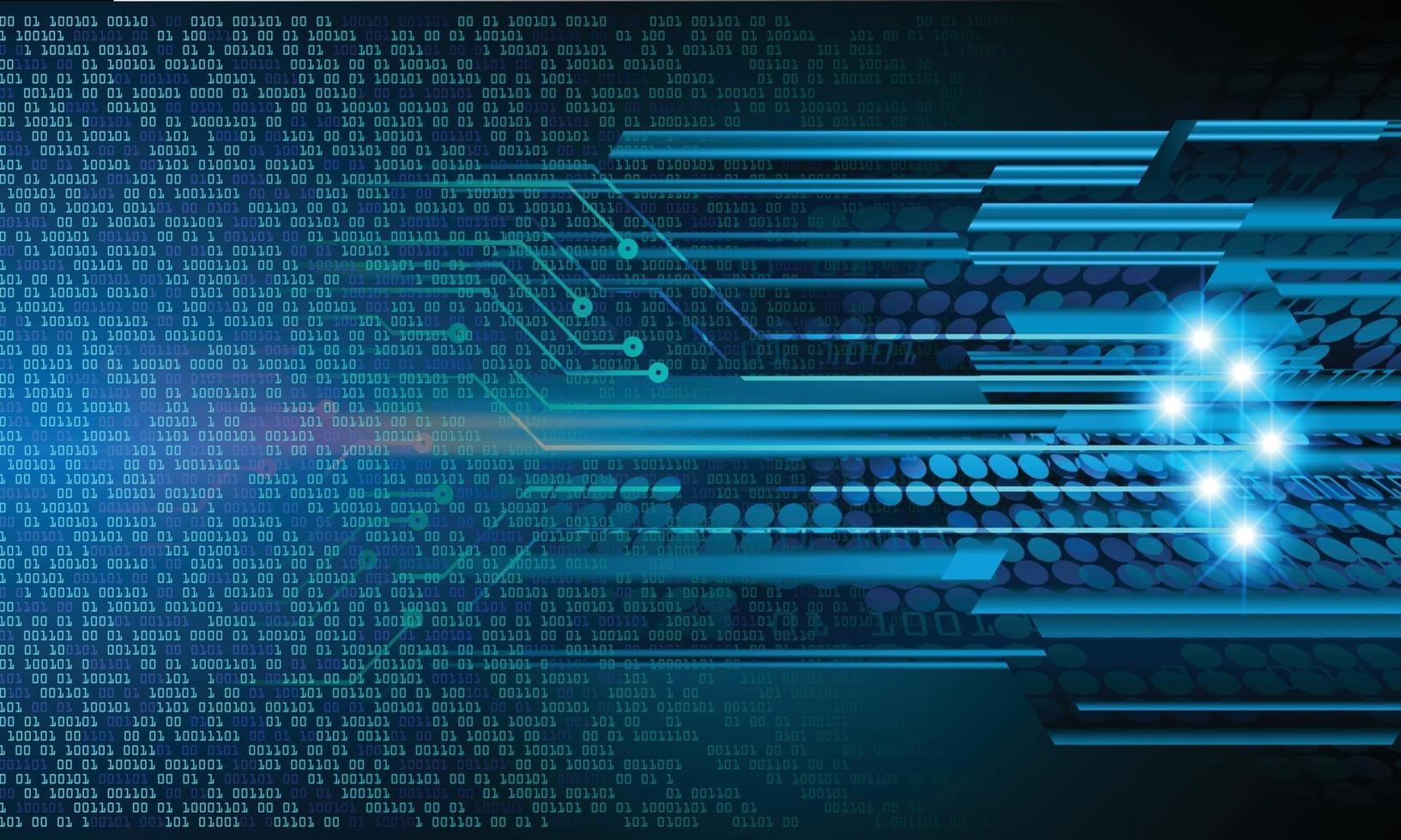 cyber circuit toekomstige technologie concept achtergrond vector