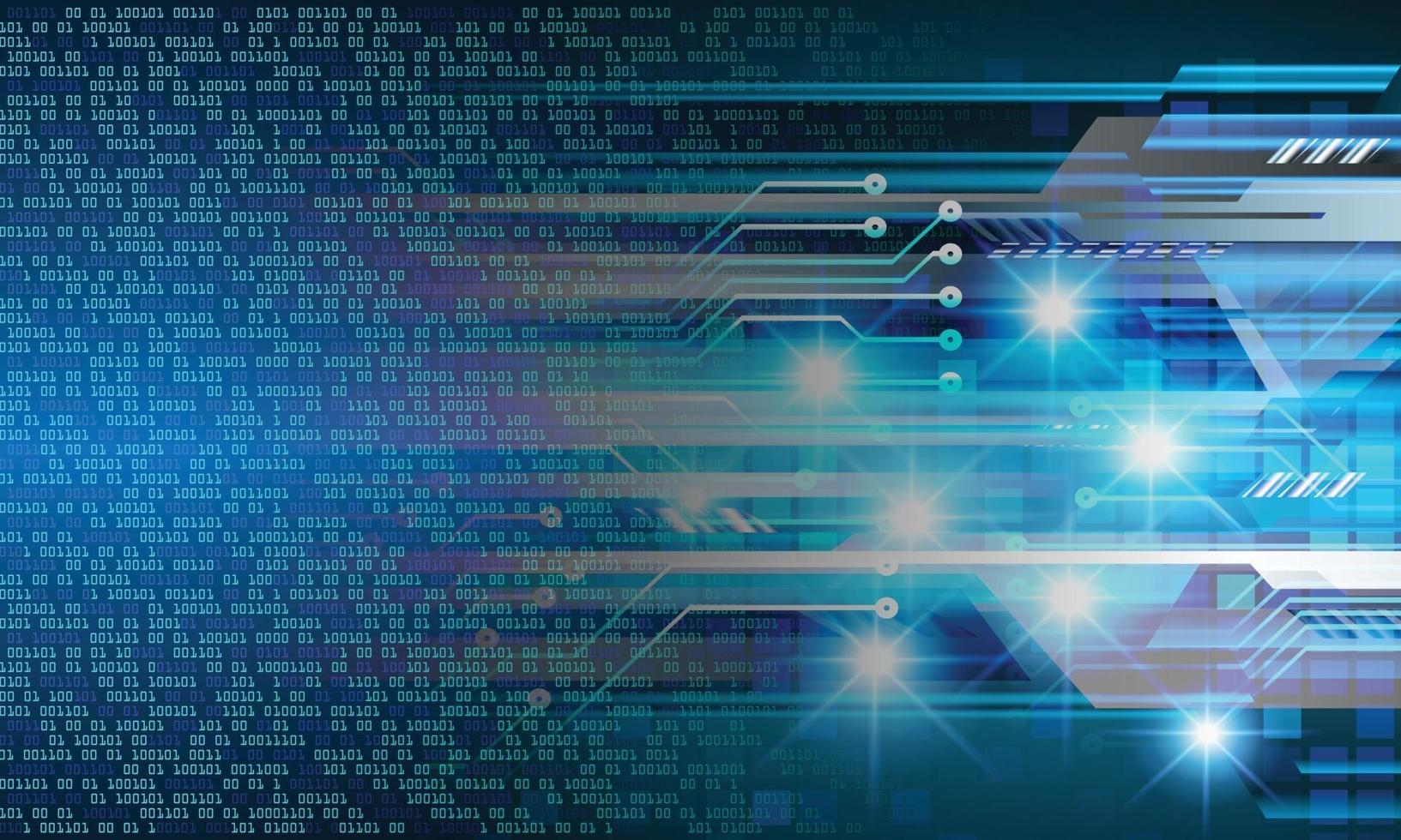 cyber circuit toekomstige technologie concept achtergrond vector