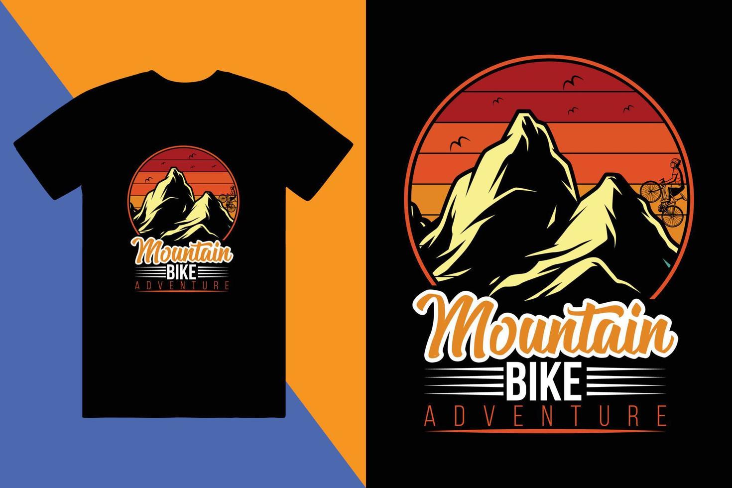 creatief avontuur, berg, buitenshuis, camping, Op maat logo t-shirt ontwerp vector