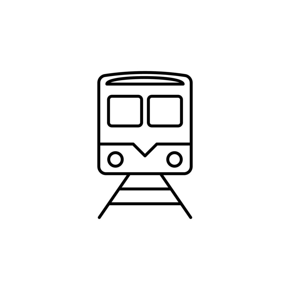 trein vectorillustratie pictogram vector
