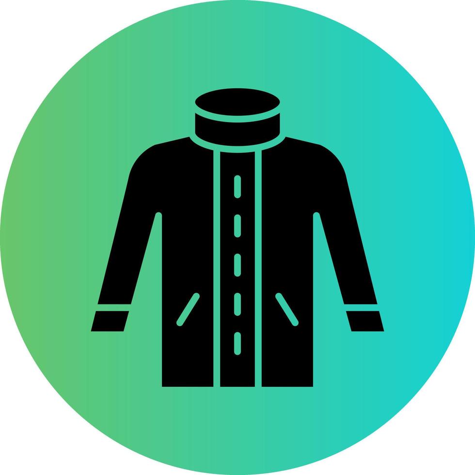 winter jas vector icoon ontwerp