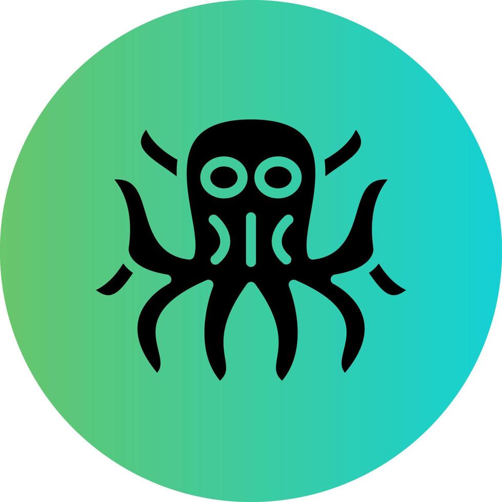 kraken vector icoon ontwerp