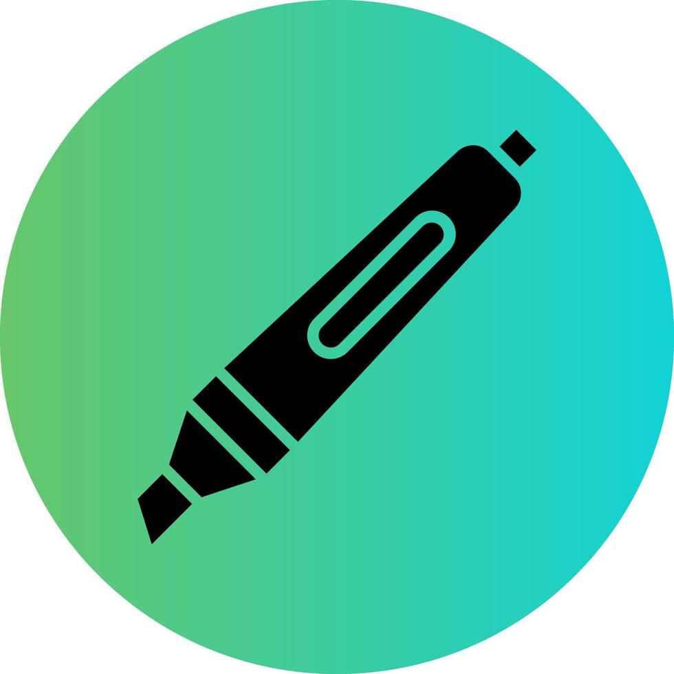 markeerstift vector icoon ontwerp