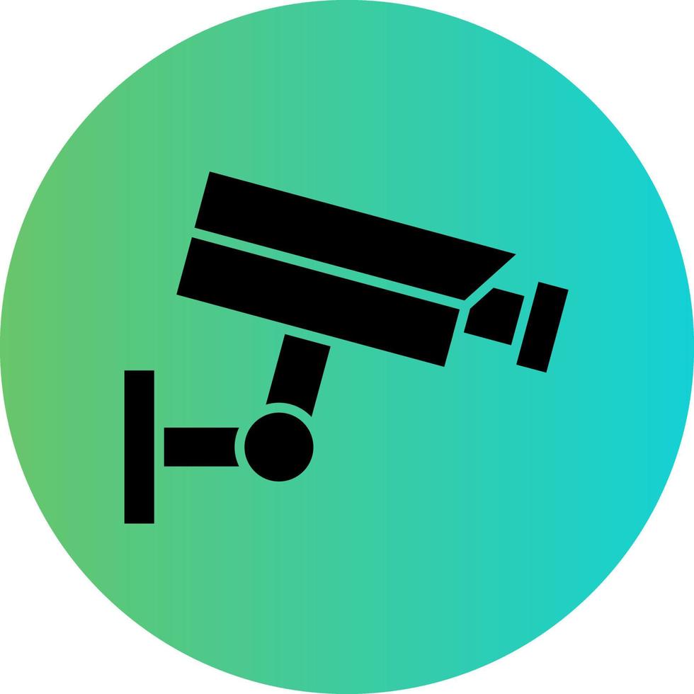 cctv camera vector icoon ontwerp