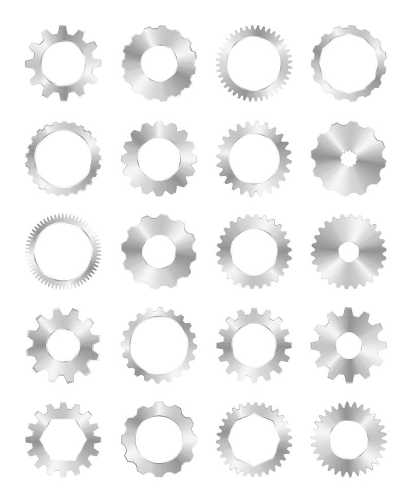 stalen versnelling vector