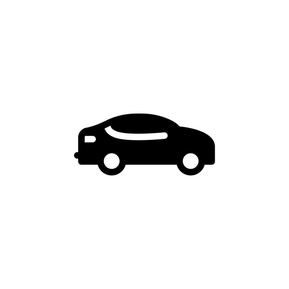 auto pictogram vector