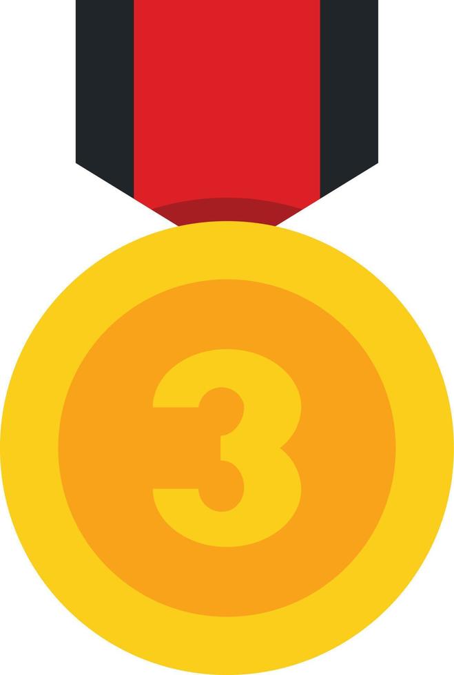 medaille kampioen award vector