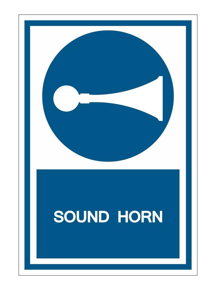 geluid hoorn symbool teken vector